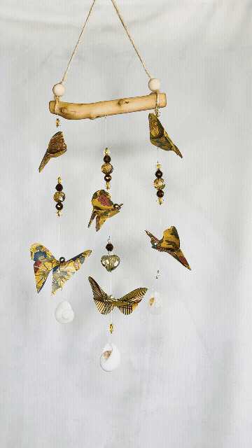 Maria - Origami Butterfly Mobile