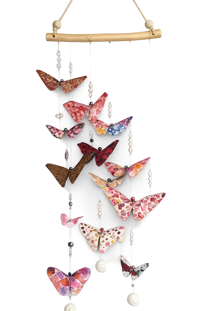 Char - Origami Butterfly Mobile
